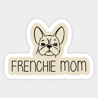 Frenchie Mom french bulldog Sticker